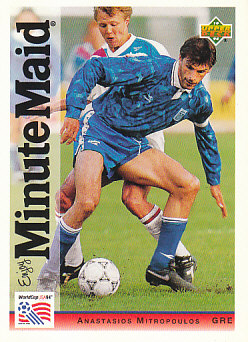 Anastasios Mitropoulos Greece Upper Deck World Cup 1994 Minute Maid #10